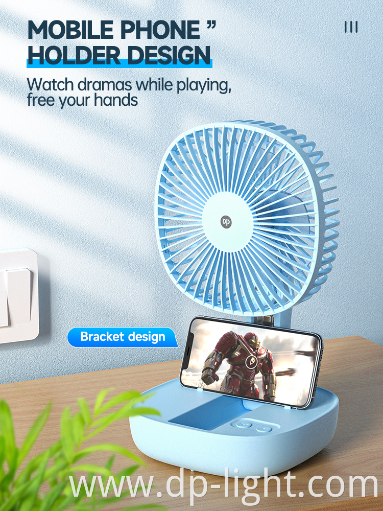 Table Foldable Standing Fan